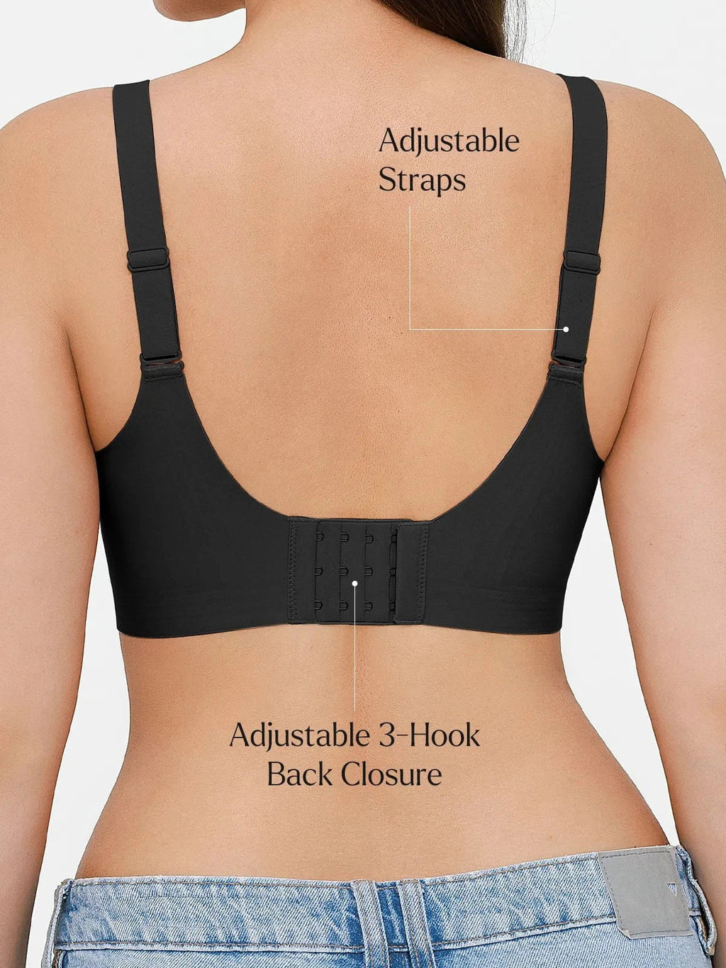Seamless Wireless Jelly Contour Support Bra