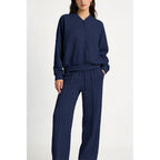 Spring tracksuit with zippered, fleece-free lining
