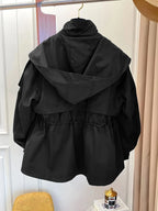 Women's Elegant Baggy Windbreaker Coat