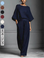 Women's Summer Fashion Elegant Bell Sleeve Set