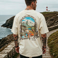 Follow Me And I Will Make You Fishers Of Men Matt 4:19 Printed Men's T-shirt