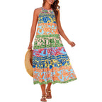 Floral Dress, Boho Casual Style, Summer Daily Look