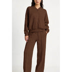 Spring tracksuit with zippered, fleece-free lining