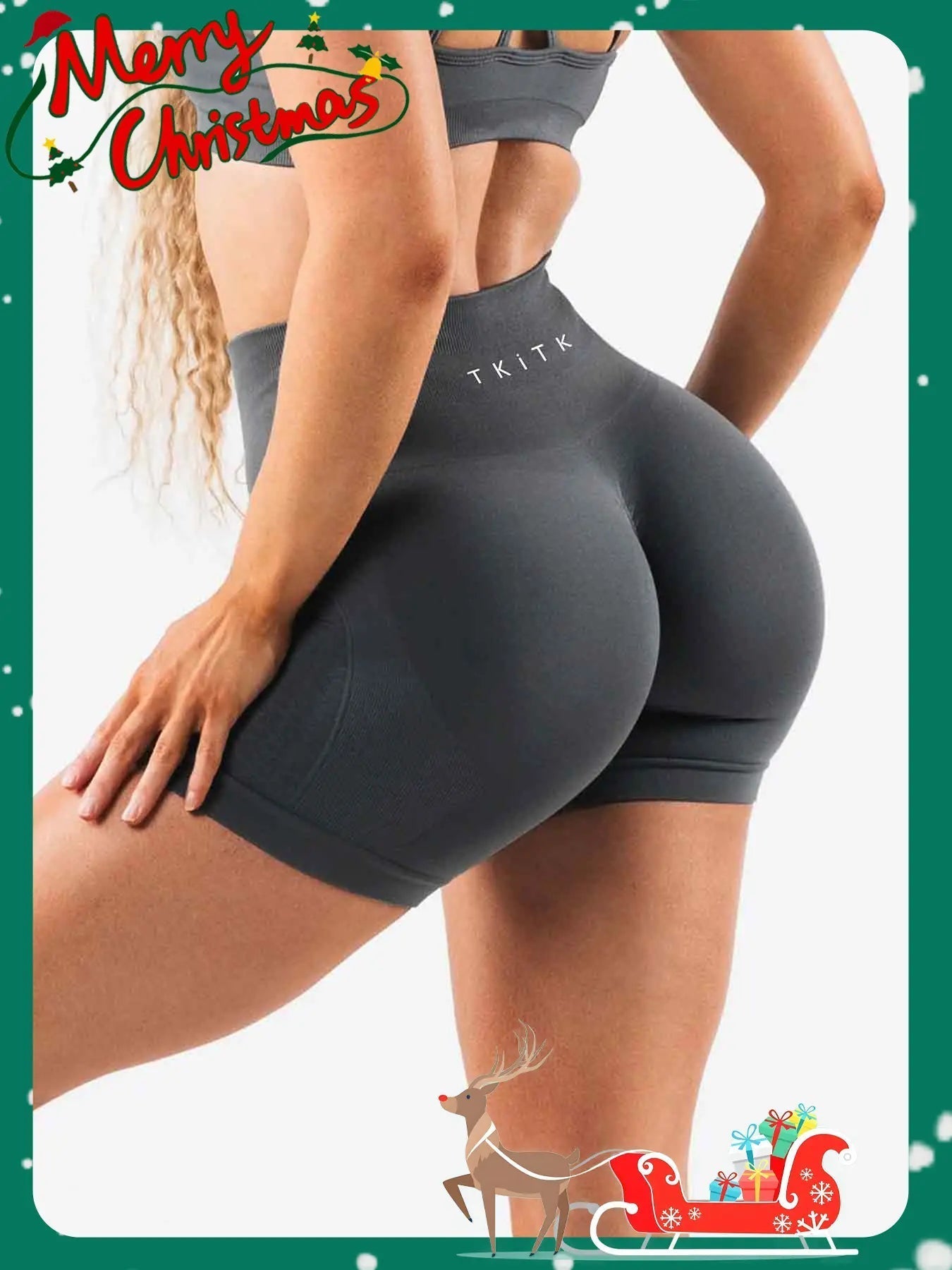 Women's Solid Color Textured Ruched High Waist Sports Shorts, Breathable Comfortable High Stretch Letter Print Yoga Shorts, Butt Lifting Sports Shorts, Ladies Sportswear for Indoor Outdoor Wear, Gym Workout Shorts
