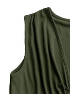 Women's Spring/Summer Sleeveless V-Neck Romper