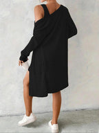 Women's Striped Dress Set, Casual Style, Comfortable Fabric, Fashion Design, Perfect for Daily Wear, Clothes