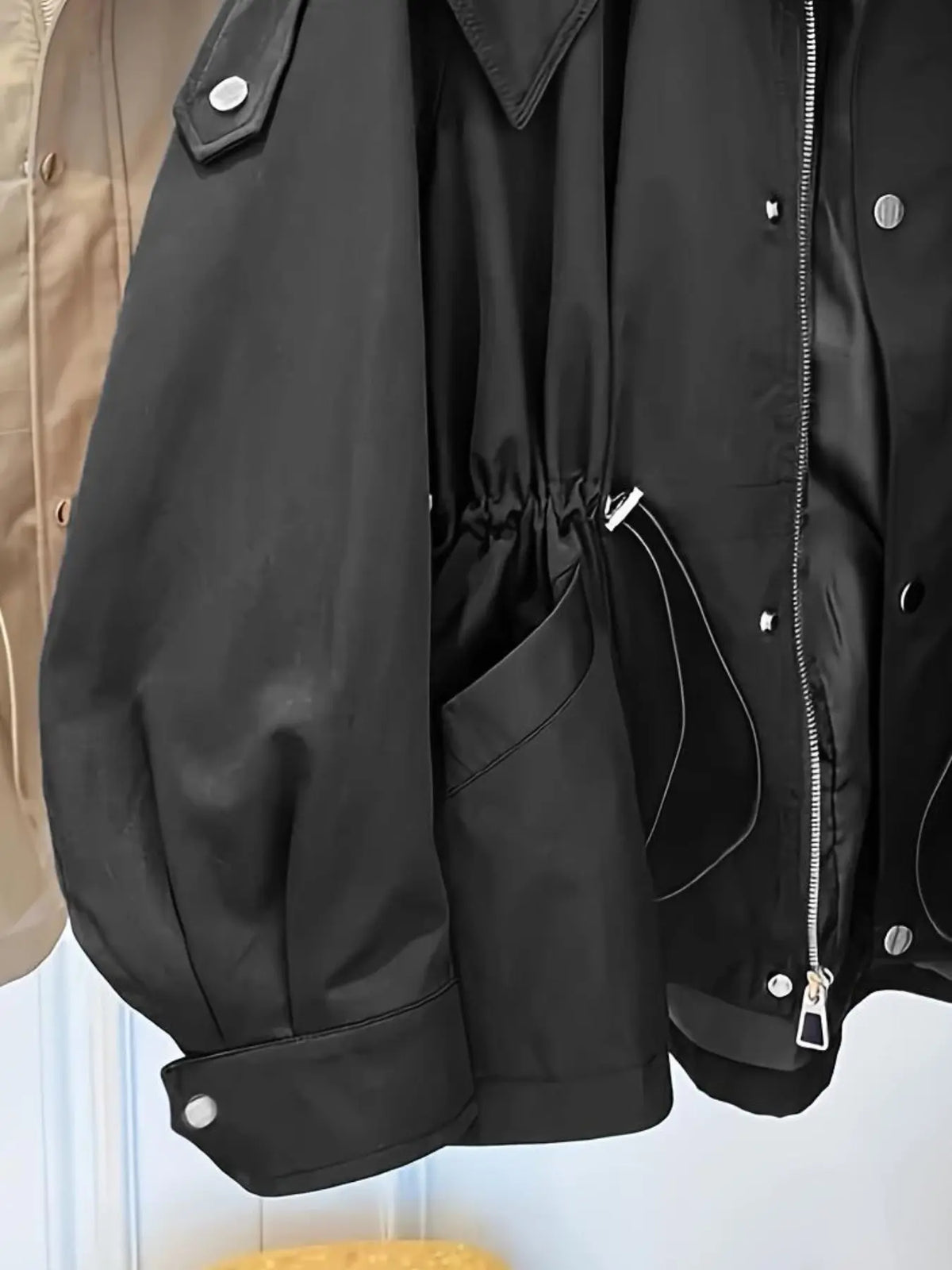 Women's Elegant Baggy Windbreaker Coat