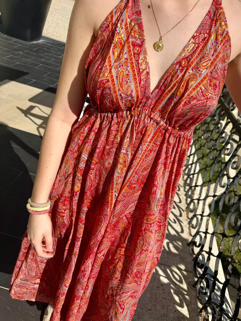 Women's Bohemian Chic Maxi Dress
