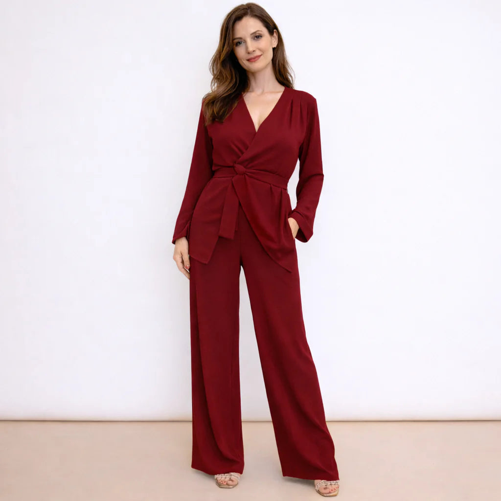 Completo Pantaloni E Maglia Incrociata