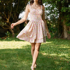 Floral Corset Mini Dress, Casual & Vacation Style