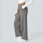 High Waisted Pocket Straight Leg Work Pants, Business Casual Outfits for Women, Women's Sports & Outdoor Clothing