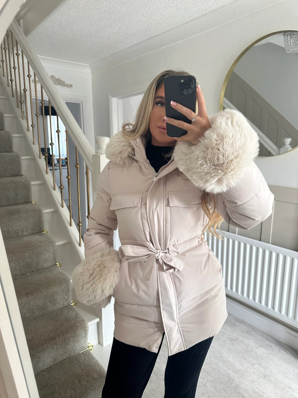 Faux Fur Coat