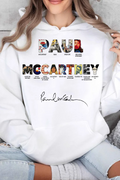 Paul Mccartney Print Women Hoodie