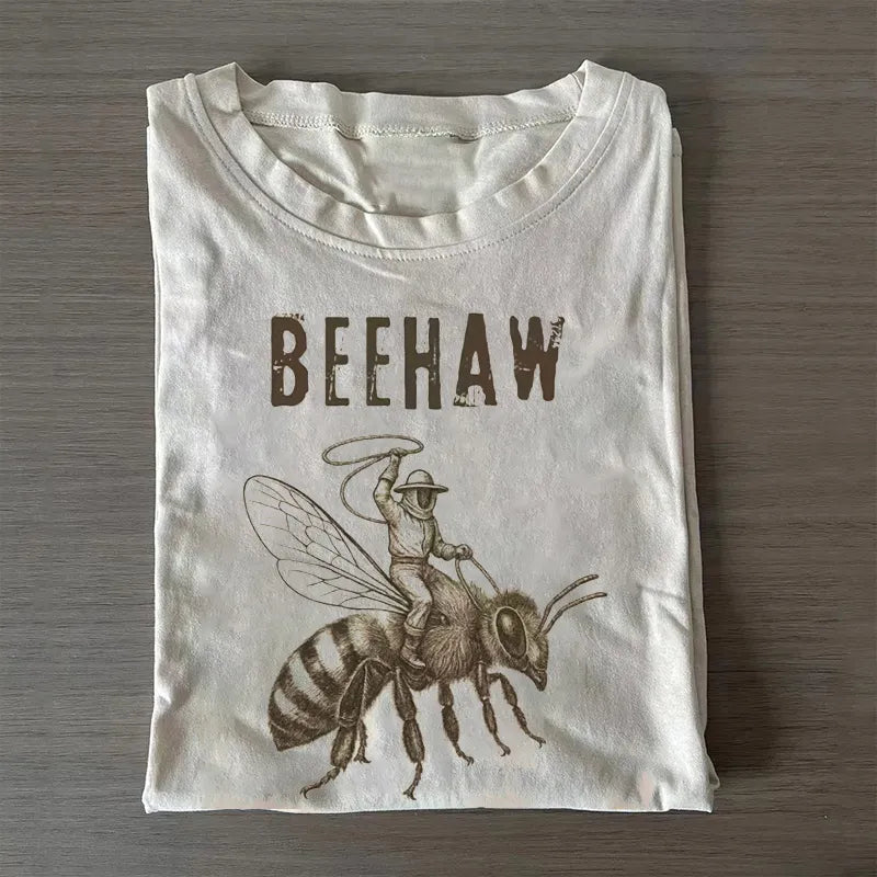 Funny Beekeeper Beehaw T-shirt