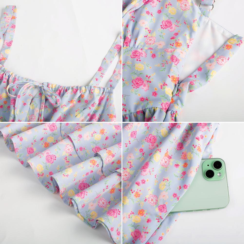 Floral Corset Mini Dress, Casual & Vacation Style