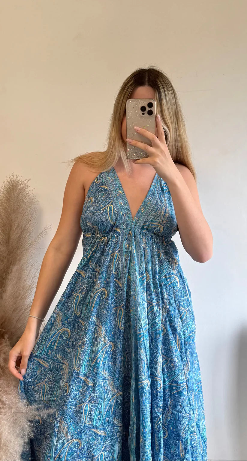 Women's Bohemian Chic Maxi Dress