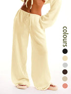 Women's Solid Pocket Pants