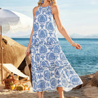 Floral Dress, Boho Casual Style, Summer Daily Look