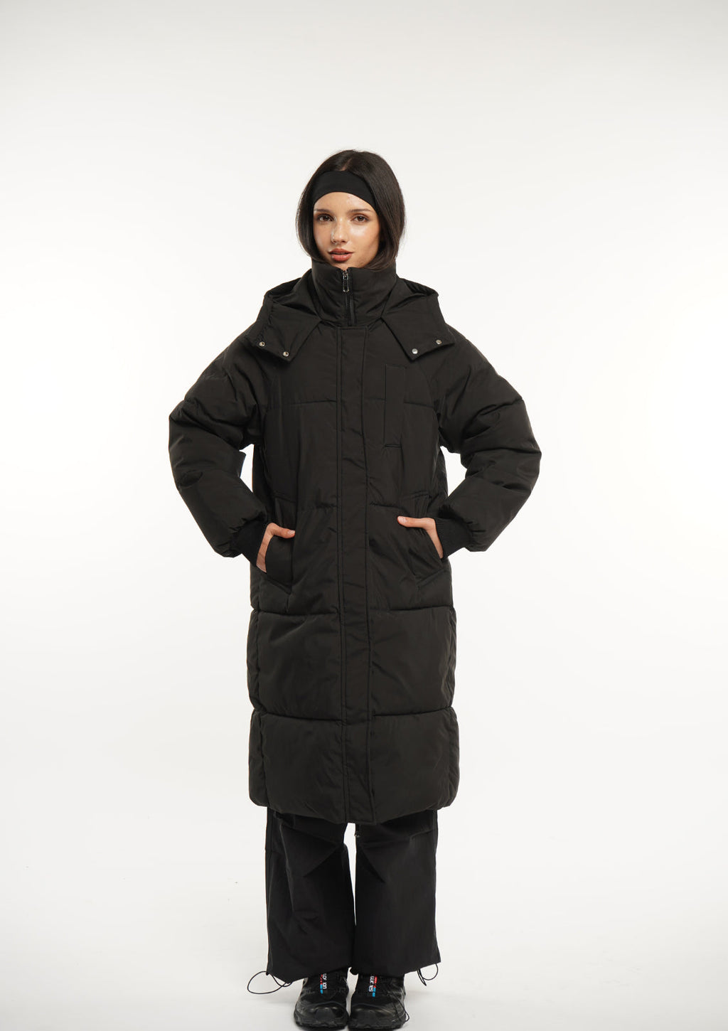 Hooded Long  Jacket