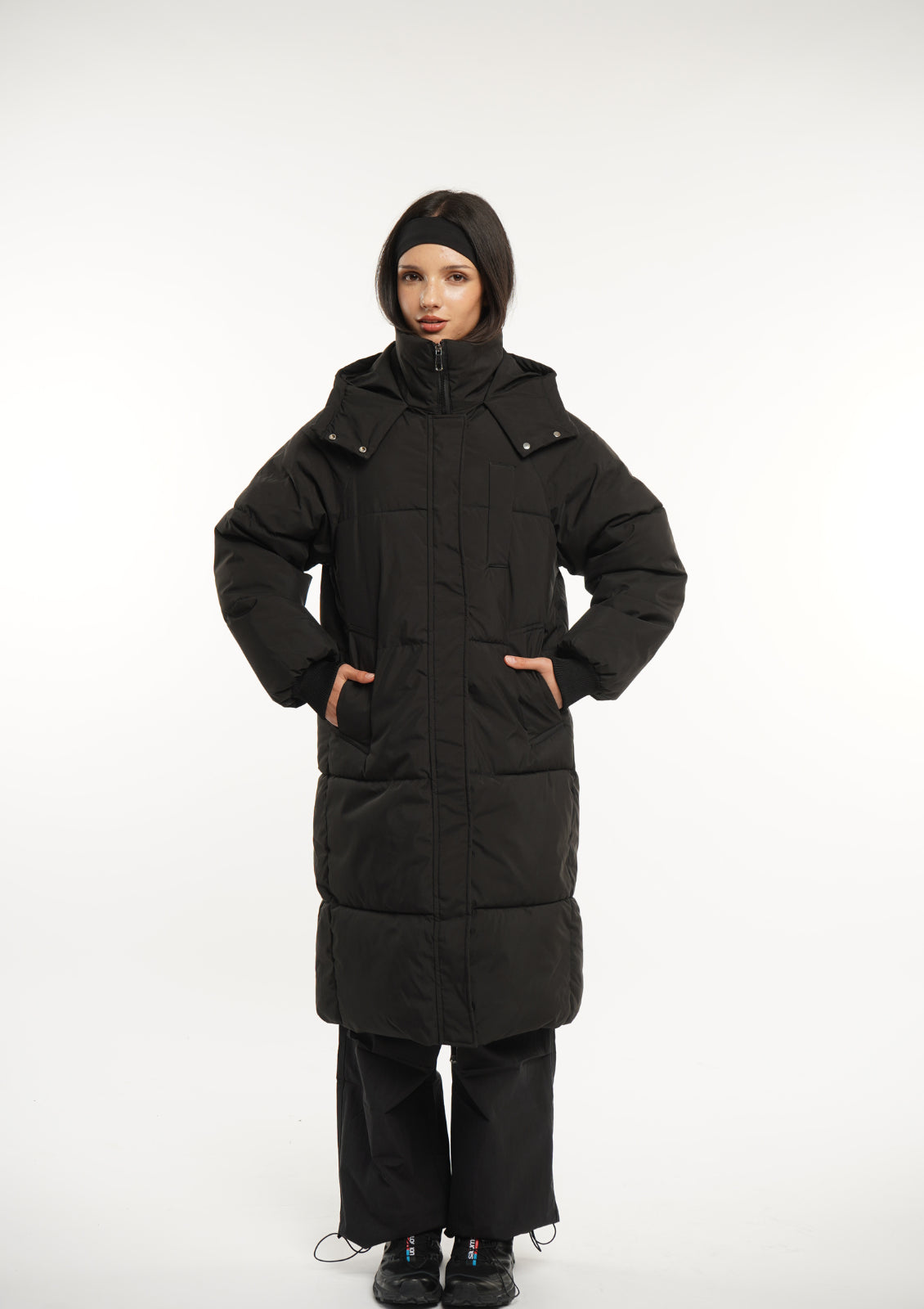 Hooded Long  Jacket