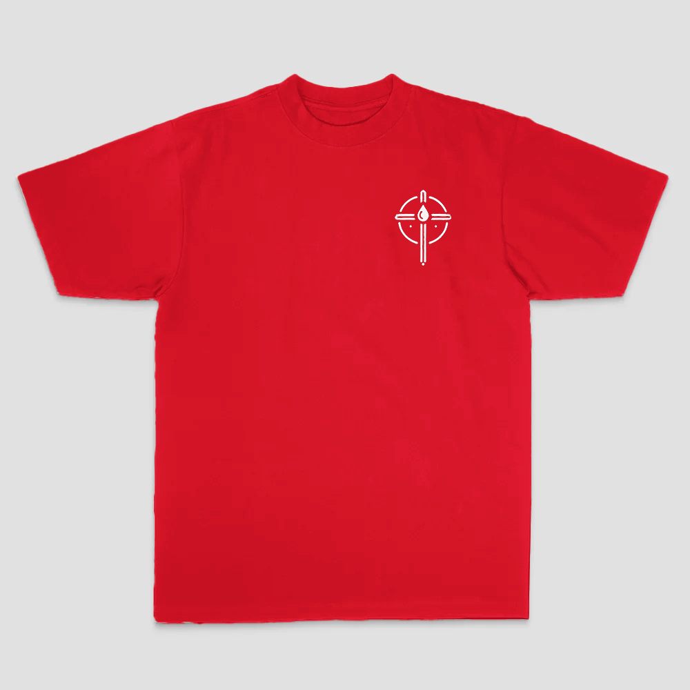 No Weapon Formed Against Me Shall Prosper Printed Men's T-shirt