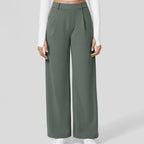 High Waisted Pocket Straight Leg Work Pants, Business Casual Outfits for Women, Women's Sports & Outdoor Clothing