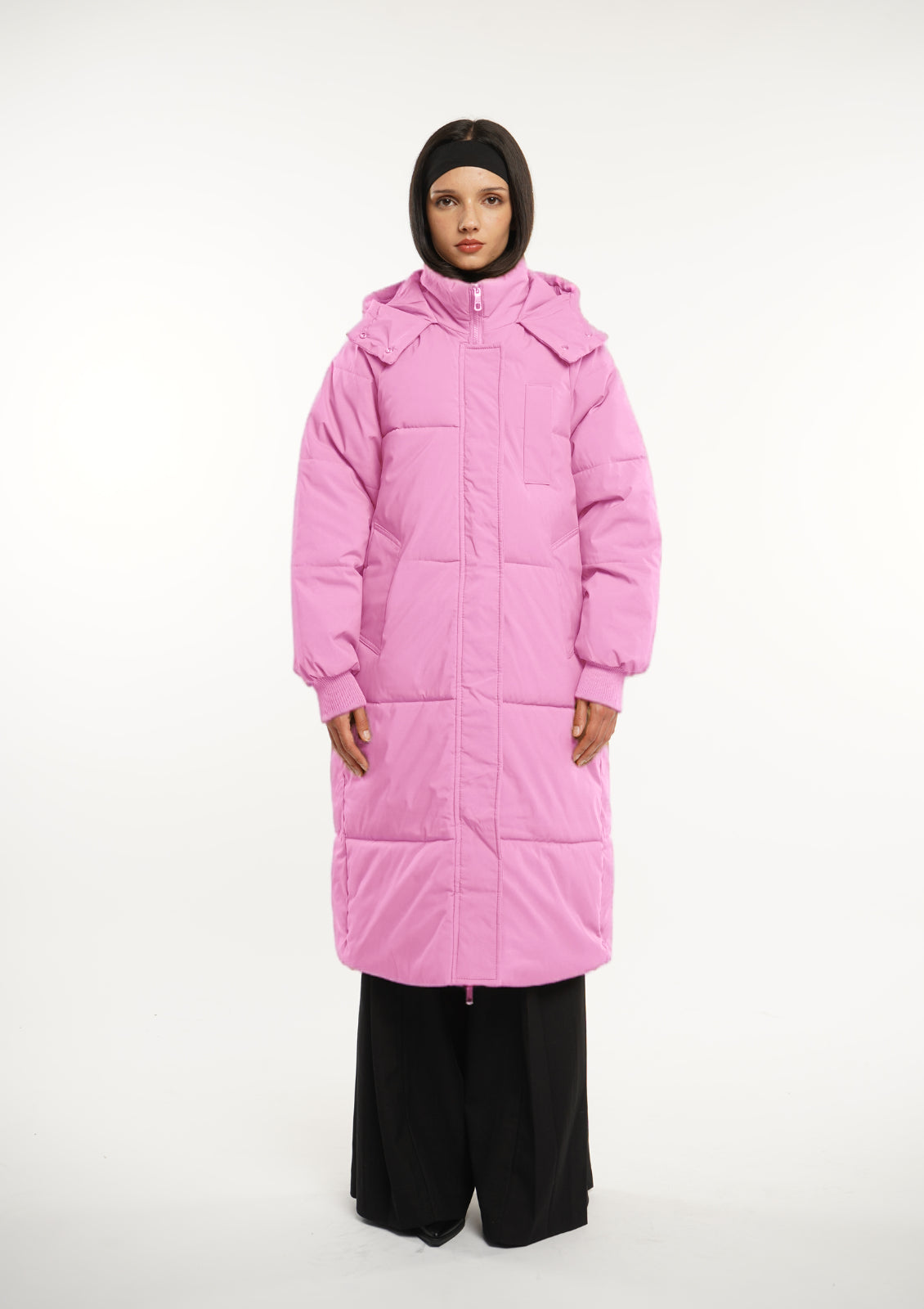 Hooded Long  Jacket