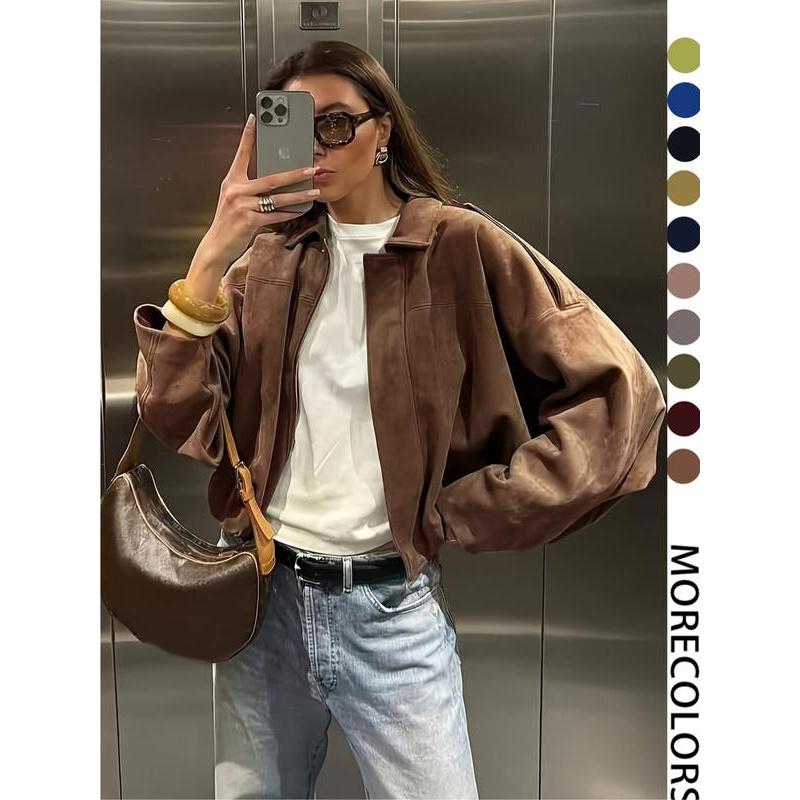Casual Zip Up Jacket Women's Winter Jacket