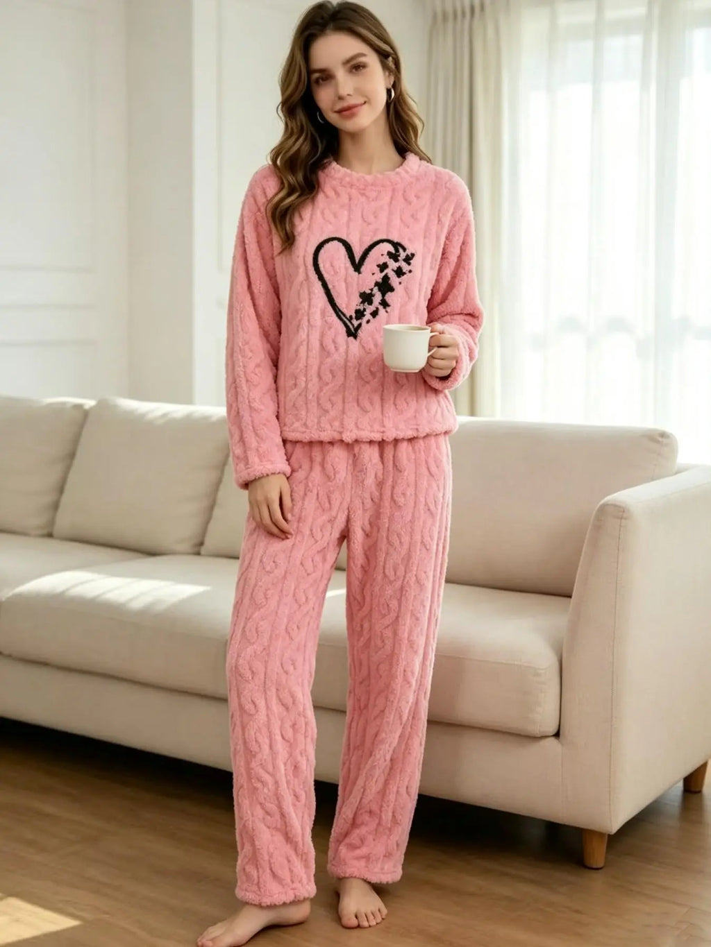 Women's Fall Winter Pajama Set