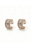 Curveins Vintage Wide Face Arabesque Stud Earrings