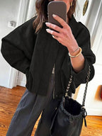 Casual Zip Up Jacket Women's Winter Jacket