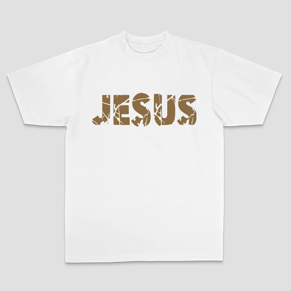 Jesus Is The Way The Truth The Life Printed Men's T-shirt