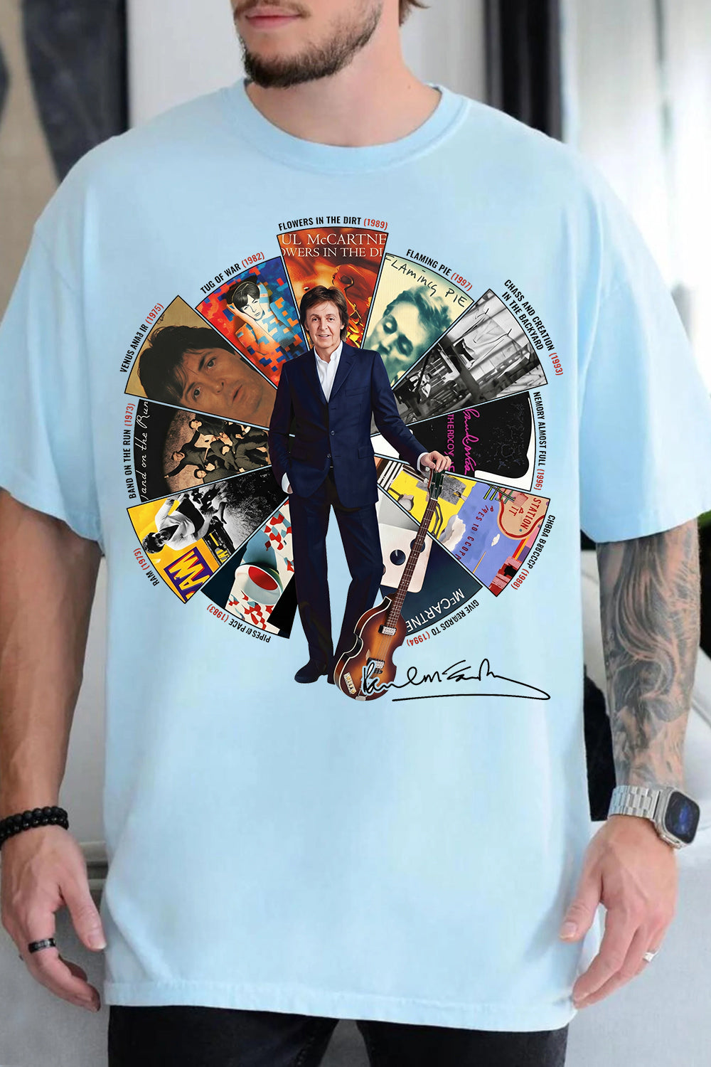 Paul McCartney Not Just Album Tee For Men