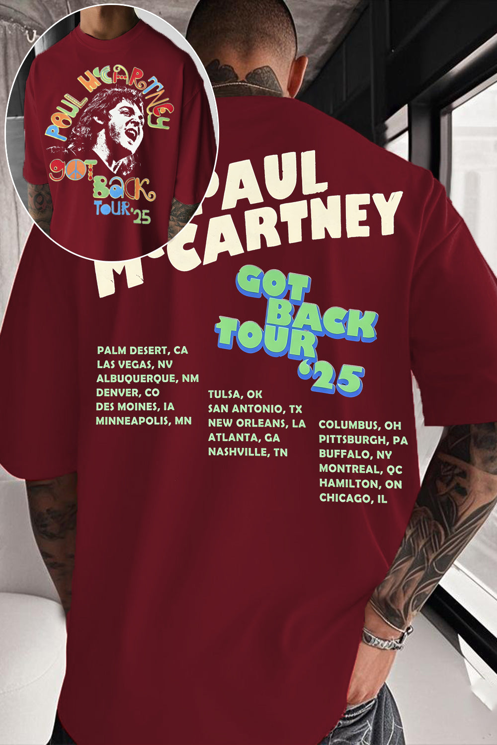 Paul McCartney Music Tee