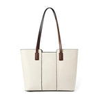 Genuine Leather Work Tote Bag for Women Classic Large