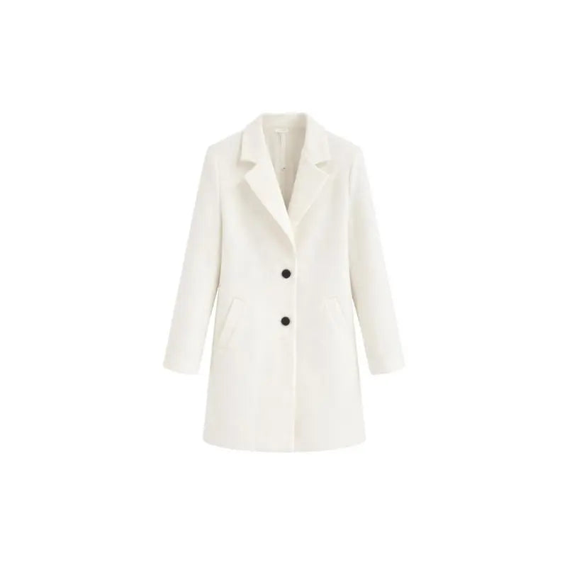 Coats | Women's Clothing | Jackets and Outerwear | Formal Slim Fit | Elegant and Comfortable Silhouette, Suitable for All Body Types