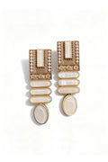 Curveins Vintage Book-Style Earrings