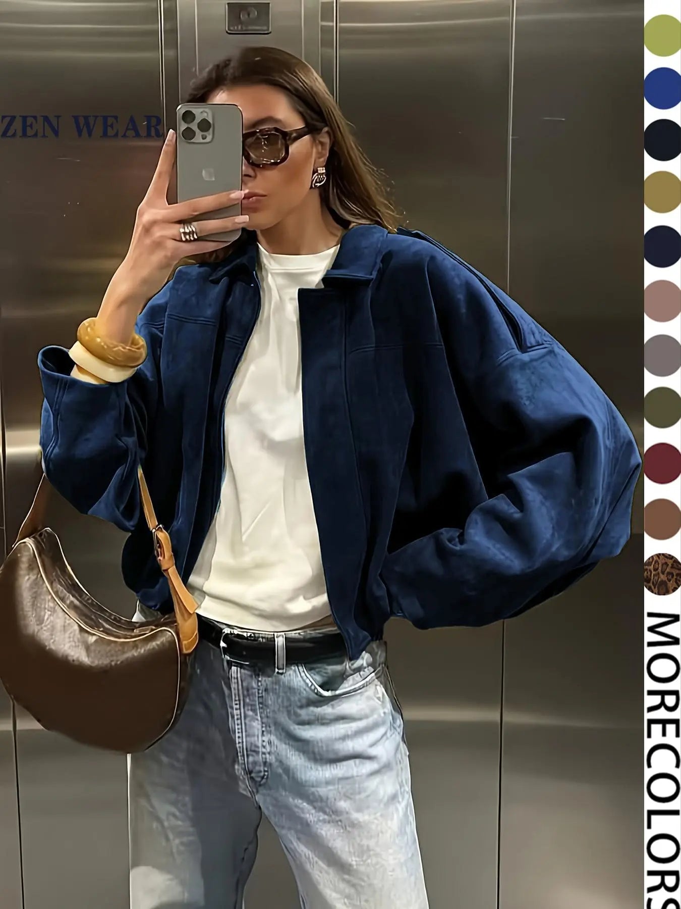 Casual Zip Up Jacket Women's Winter Jacket
