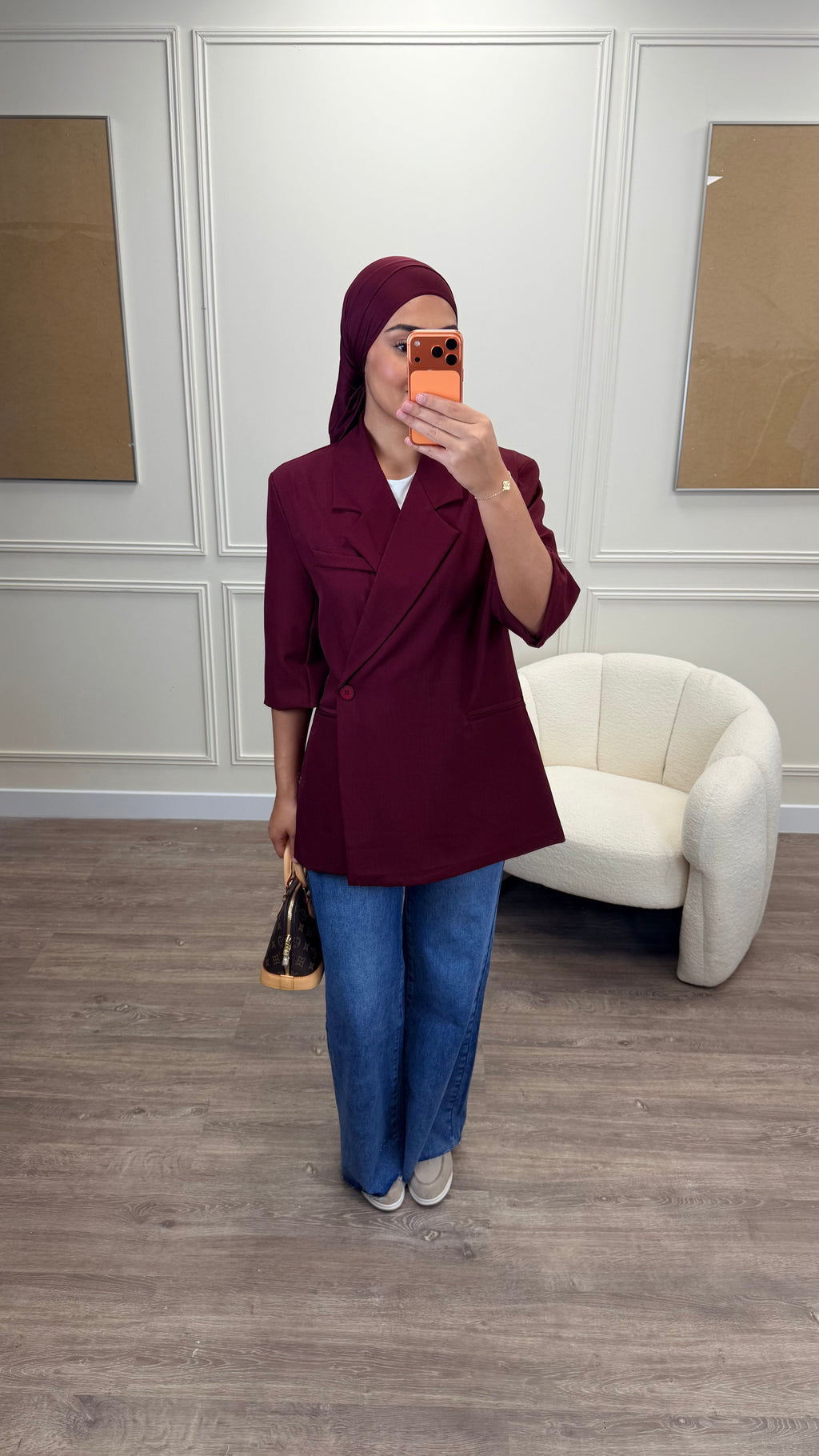 Blazer manche 3/4