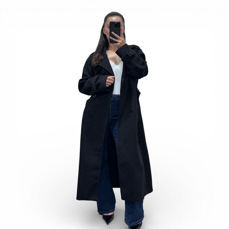 Trench long oversize