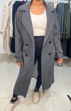 Trench long oversize