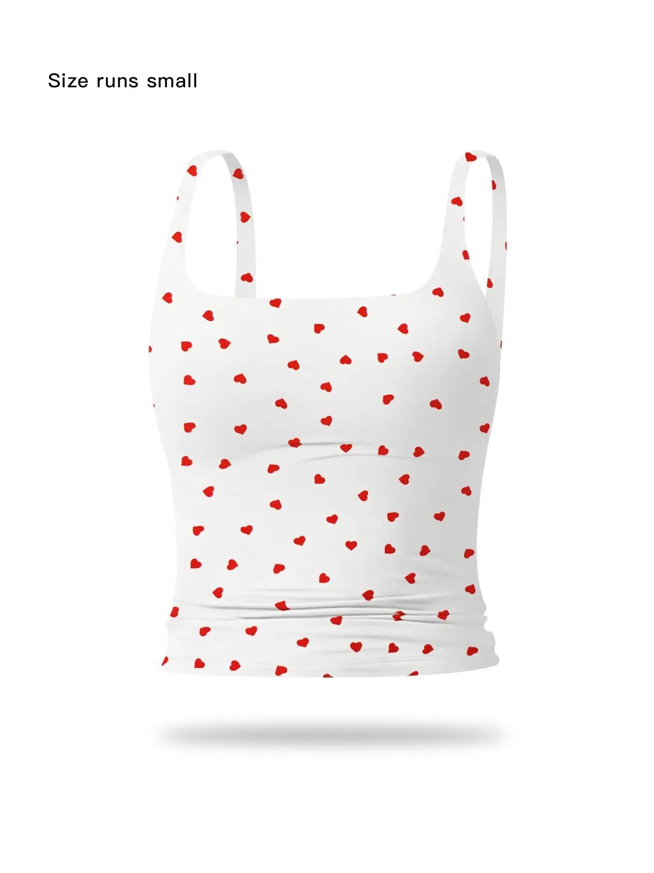 Women's solid-color sports tank top