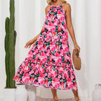 Floral Dress, Boho Casual Style, Summer Daily Look