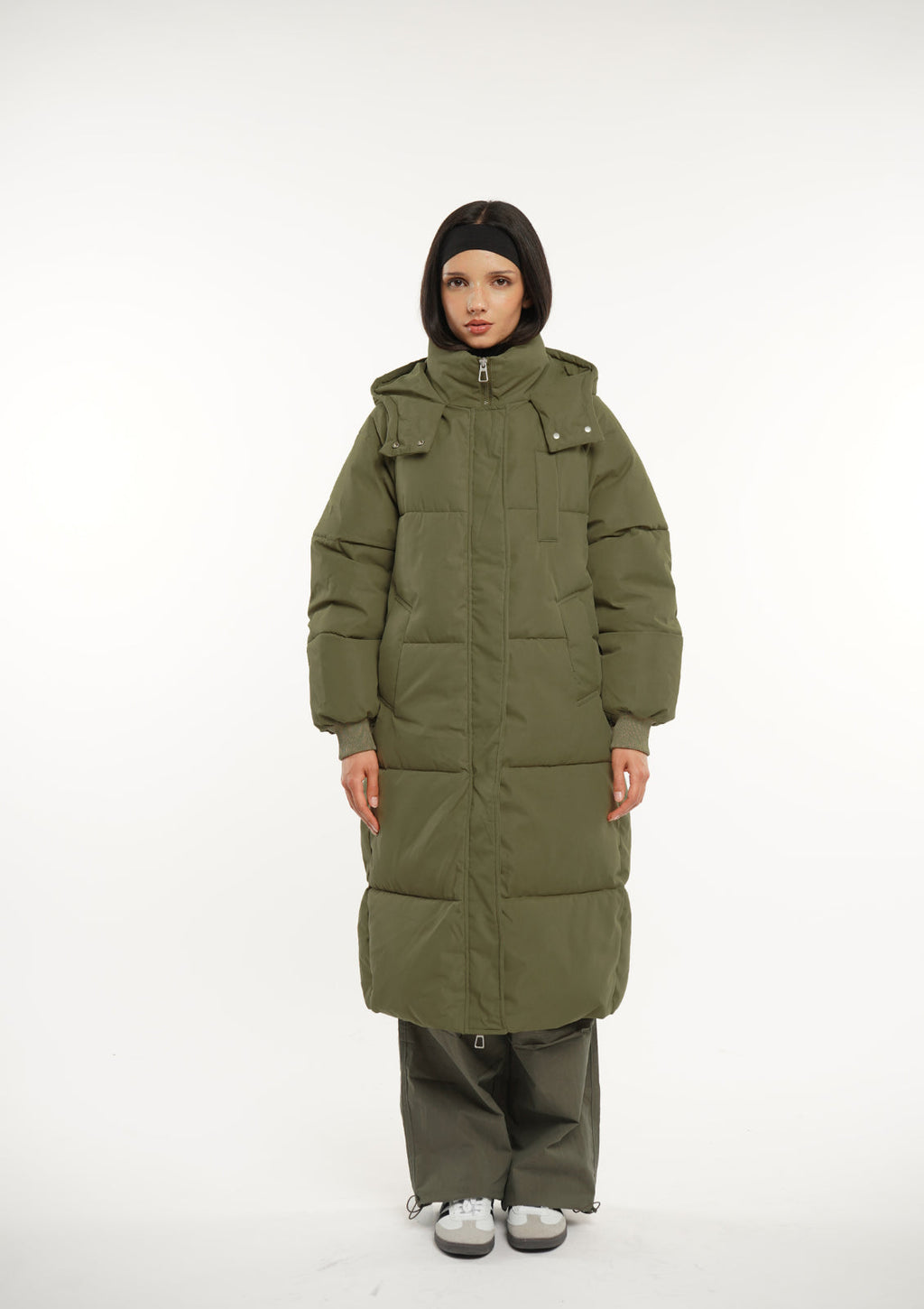 Hooded Long  Jacket