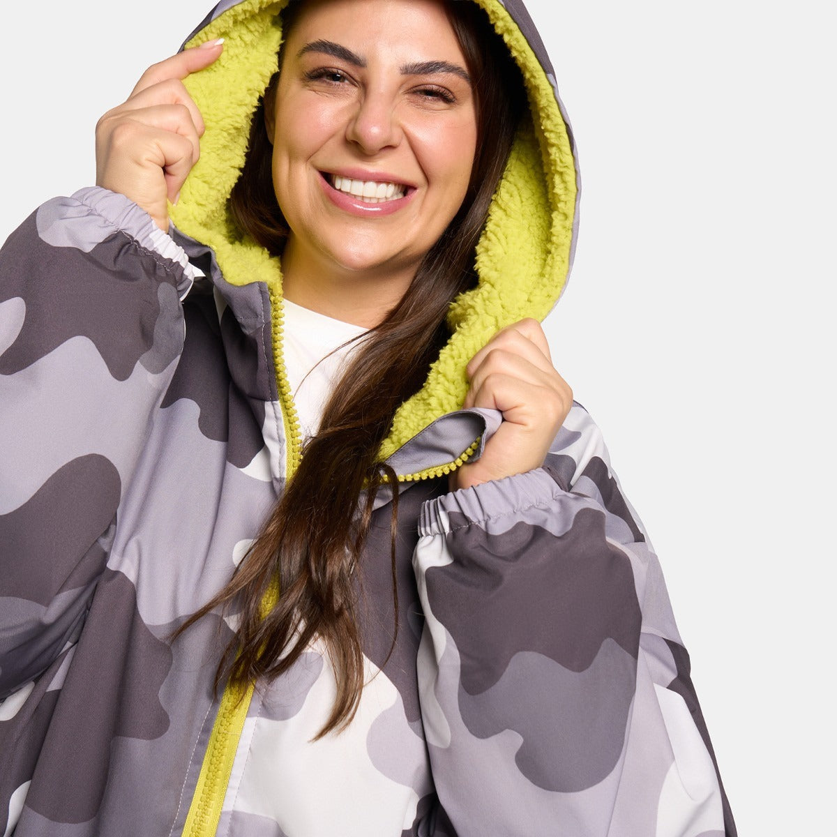 Drying Robe Waterproof Wind Resistant Changing Robe Soft Sherpa Fleece Lined Oversized Hooded Long Sleeve Coat Jacket for Kids Adults Men Women Surfing Beach Swimming Keep Dry