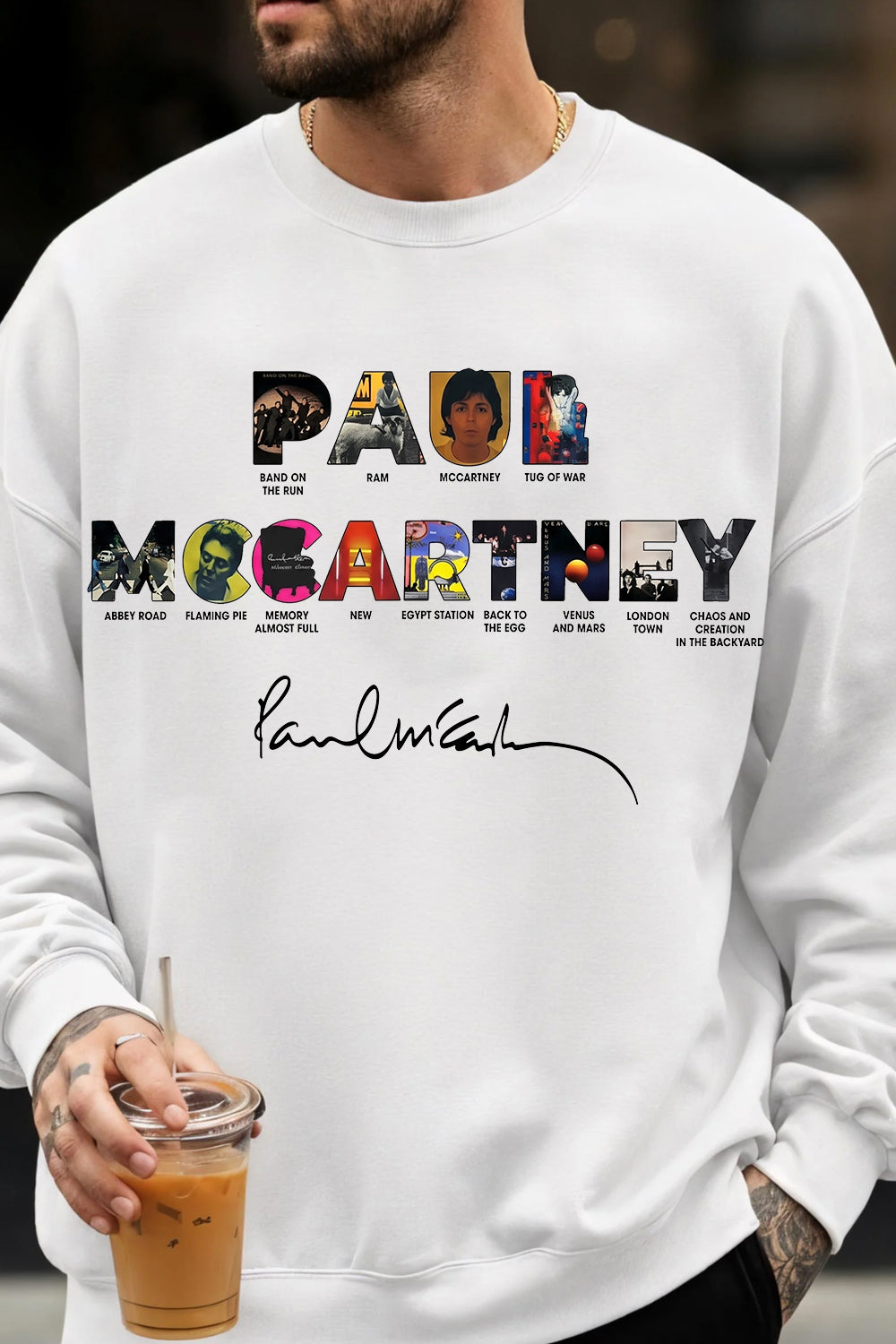 Paul Mccartney Sweatshirt