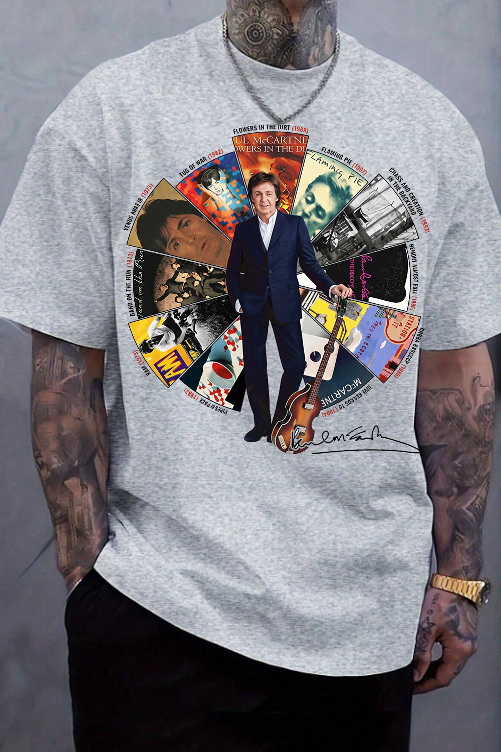 Paul McCartney Not Just Album Tee For Men