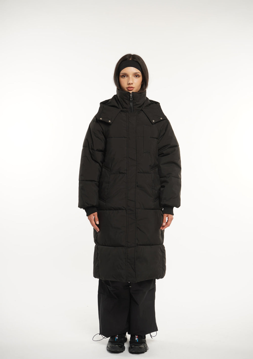 Hooded Long  Jacket