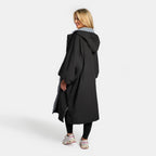 Drying Robe Waterproof Wind Resistant Changing Robe Soft Sherpa Fleece Lined Oversized Hooded Long Sleeve Coat Jacket for Kids Adults Men Women Surfing Beach Swimming Keep Dry