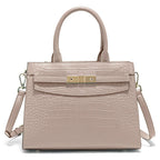Women’s Cowhide Leather Top Handle Bag
